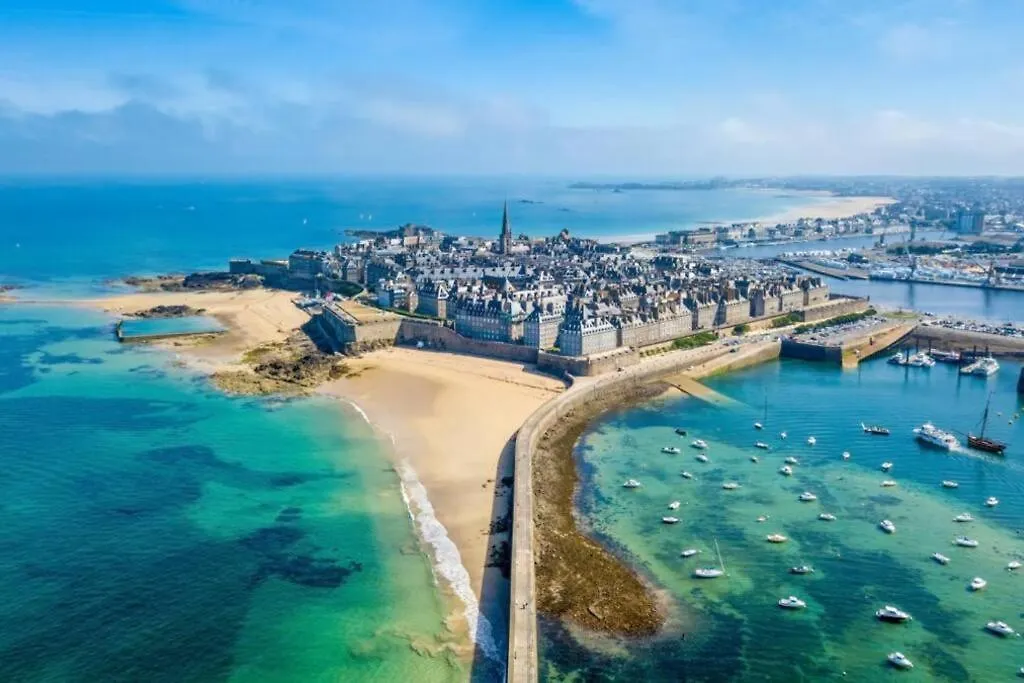 Gite Des Trois Plages 6 Personnes Lancieux Lägenhet